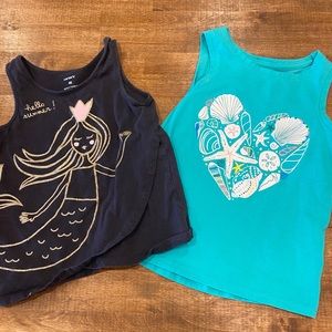 Set of 2 Toddler Girl Tanks